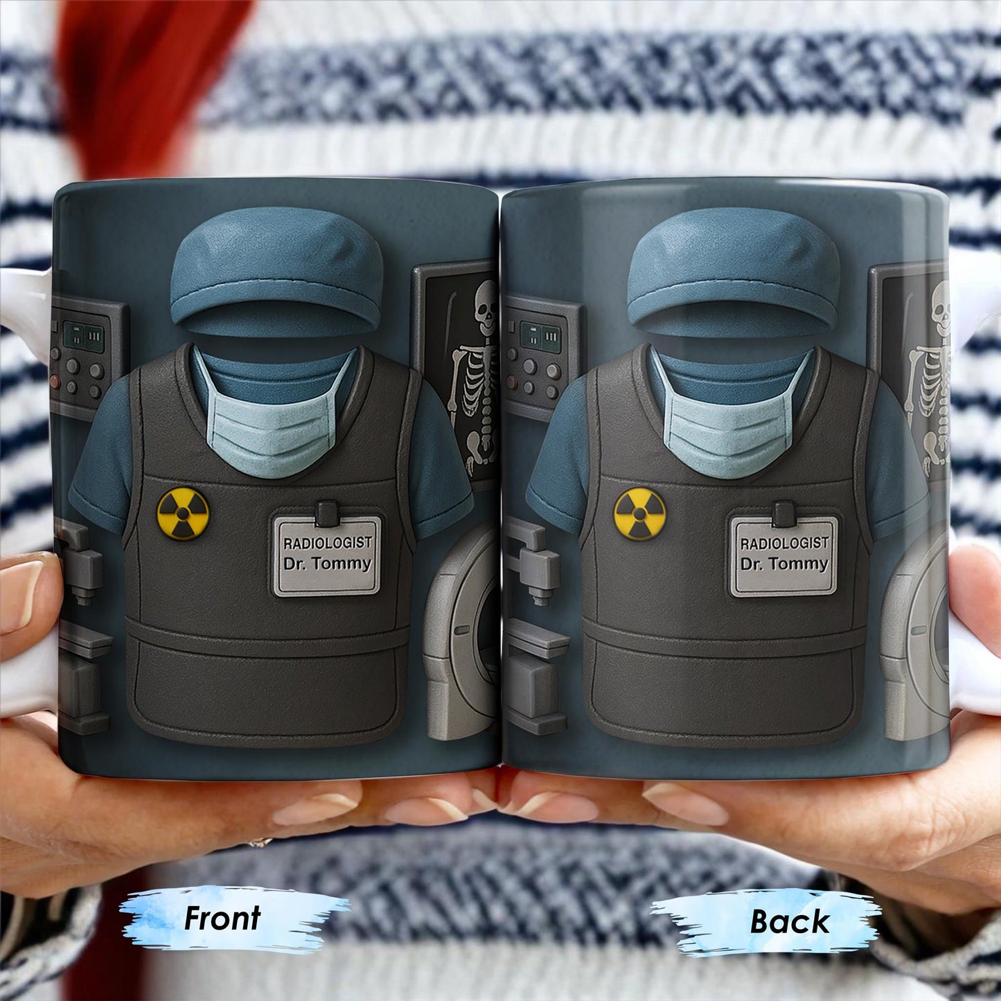Radiologist Dr. Tommy, Radiology Vest and Medical Mask