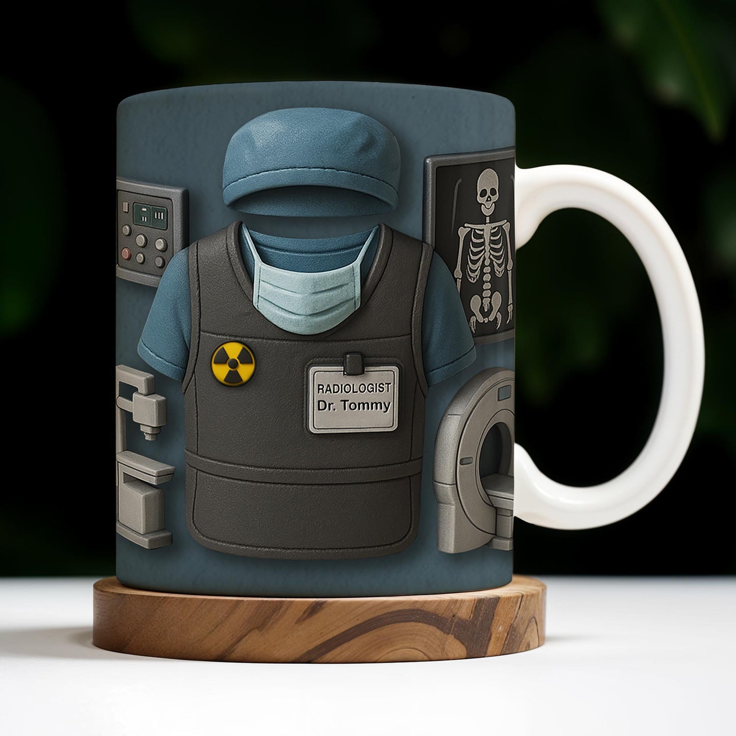 Radiologist Dr. Tommy, Radiology Vest and Medical Mask