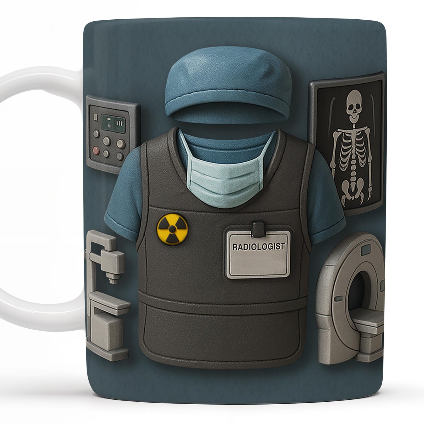 Radiologist Dr. Tommy, Radiology Vest and Medical Mask