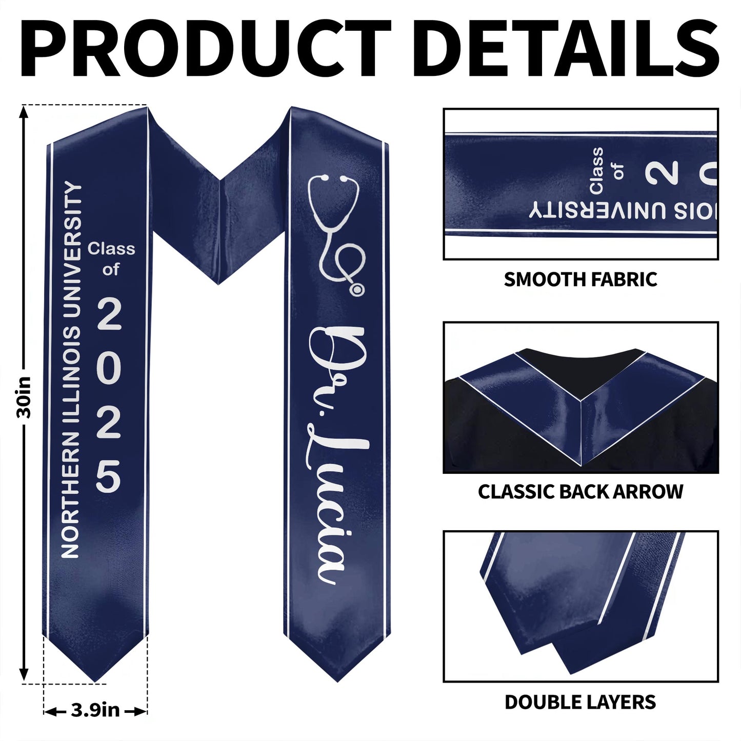 Celebrate Your Achievements, Graduation Cap and Stethoscope