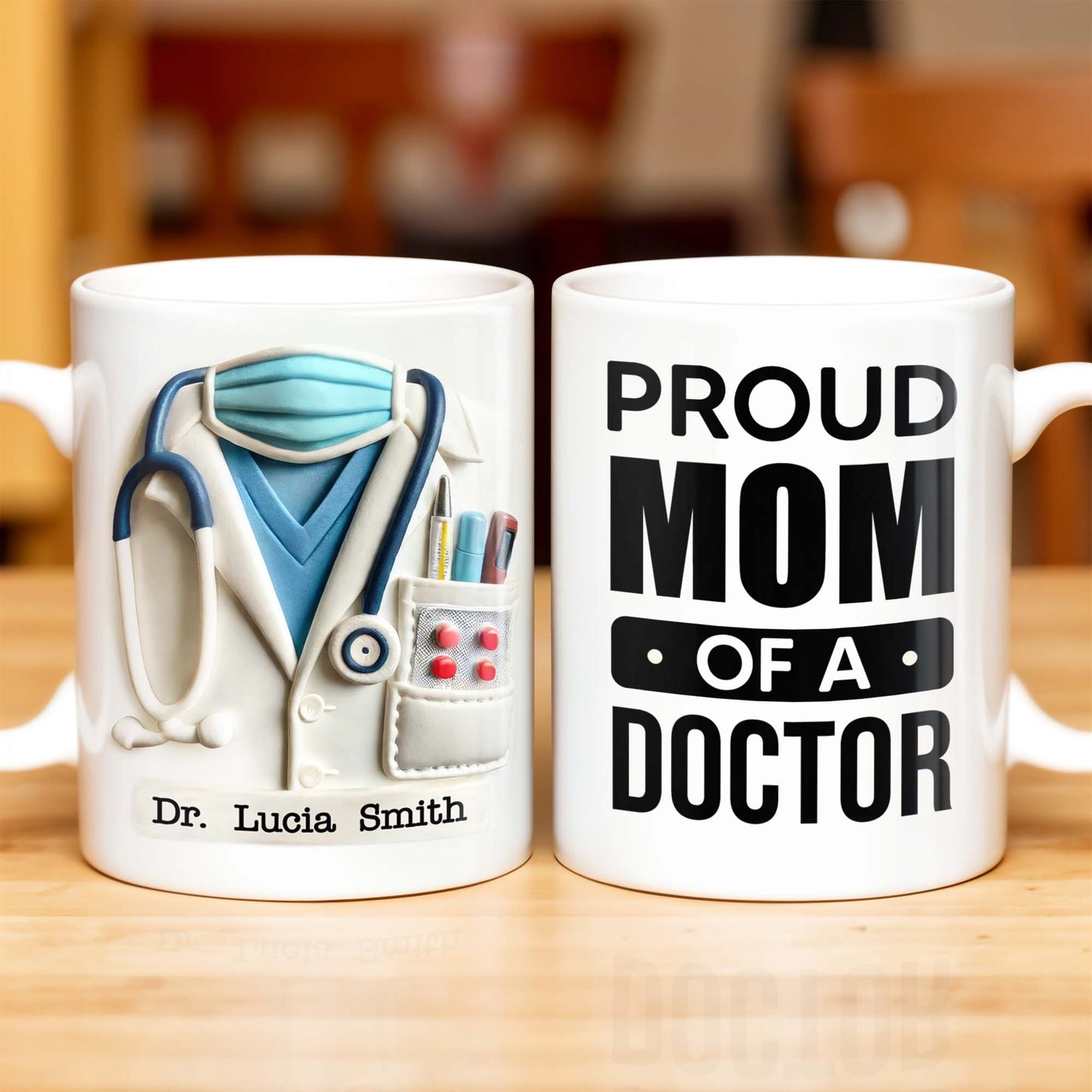 Proud Mom Of A Doctor Coffee Mug