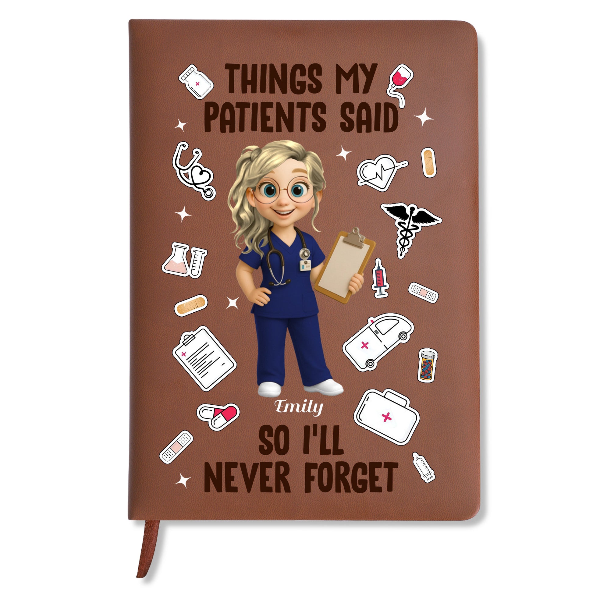 Things My Patients Said So I'll Never Forget, Medical Symbols And Nurse Cartoon