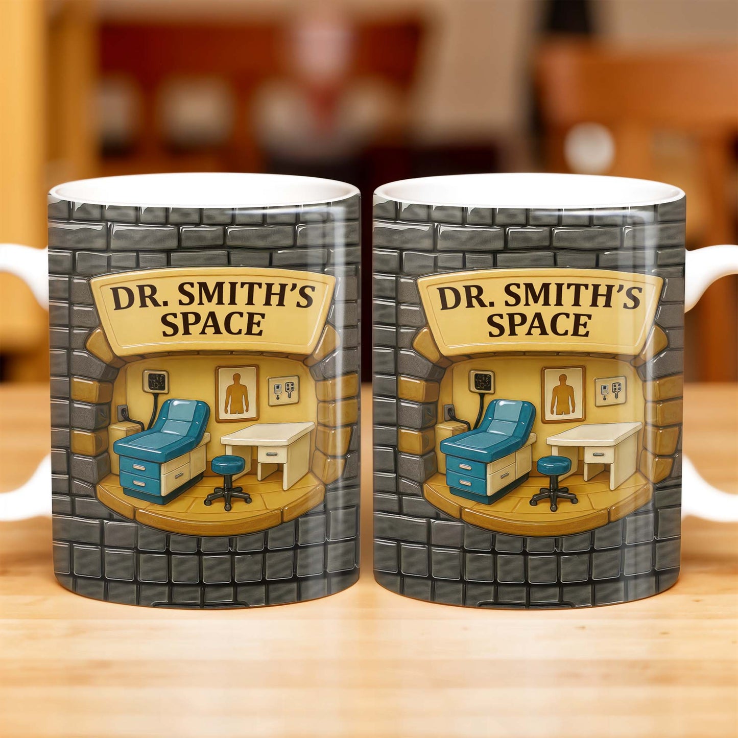 Dr. Smith's Space, Office, Chair, And Desk