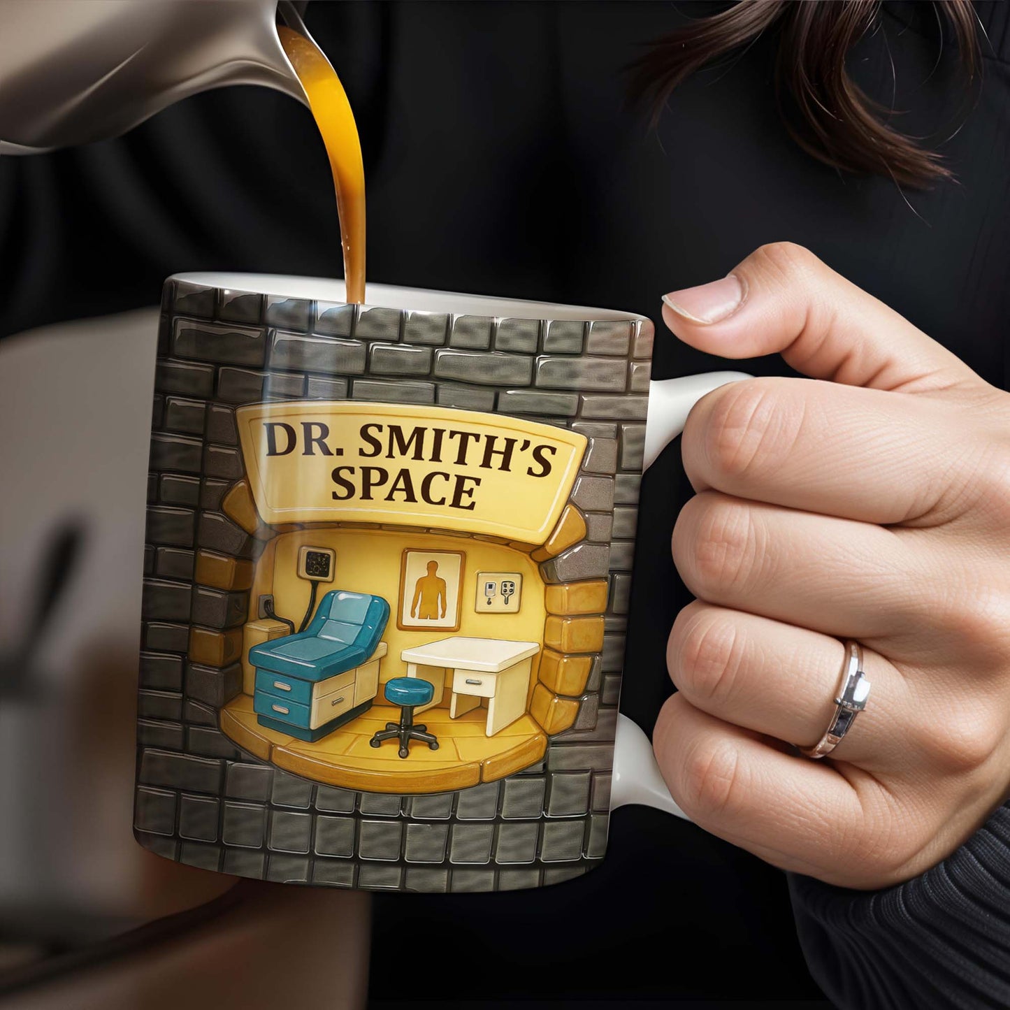 Dr. Smith's Space, Office, Chair, And Desk