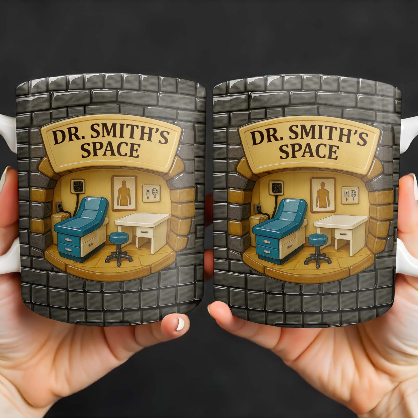 Dr. Smith's Space, Office, Chair, And Desk