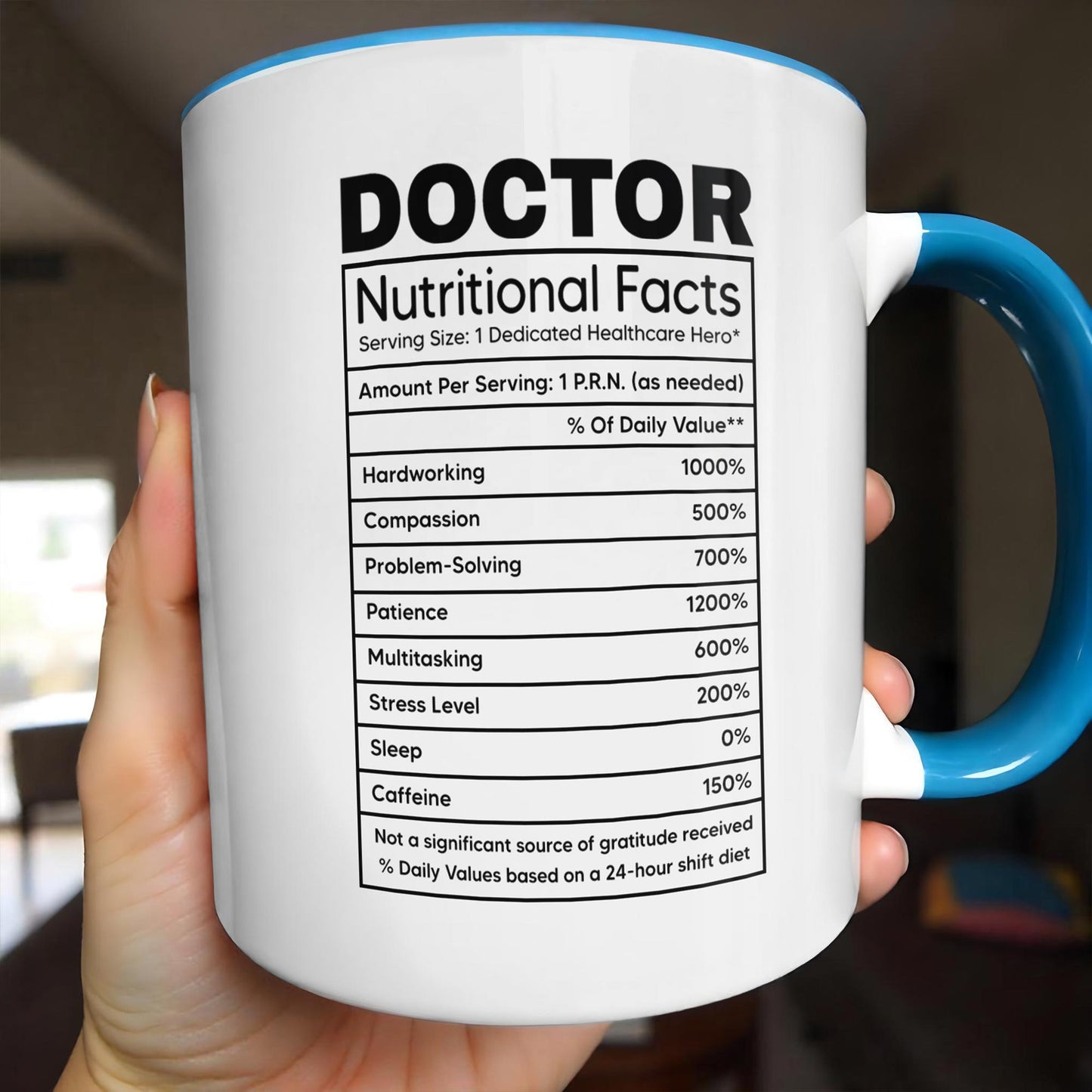 Essential Medical Equipment Gift For Healthcare Professionals - Personalized Custom Accent Mug - DOC009_AMUG