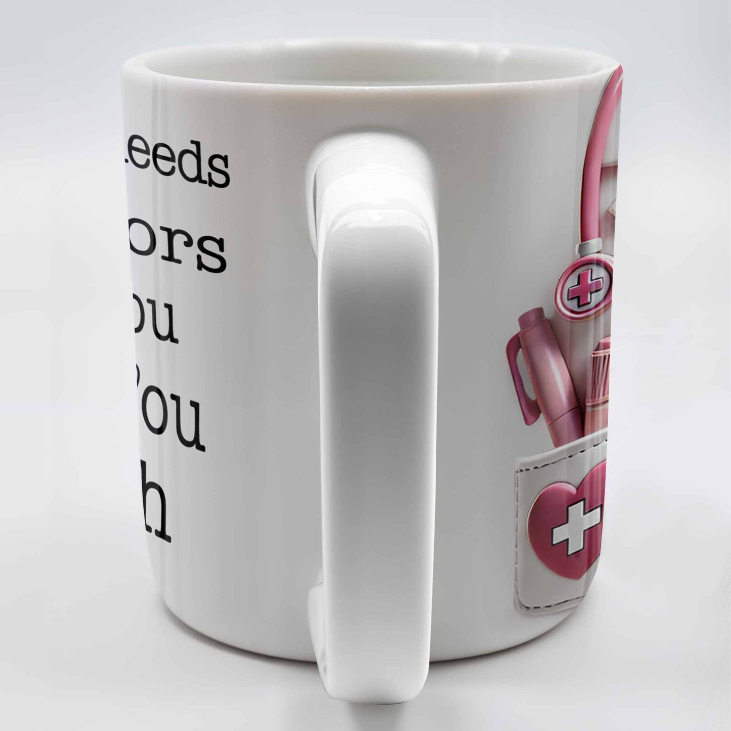 The World Needs More Doctors Like You, Thank You So Much, Medical Uniform and Tools - Personalized Custom Coffee Mug - DOC015_MG