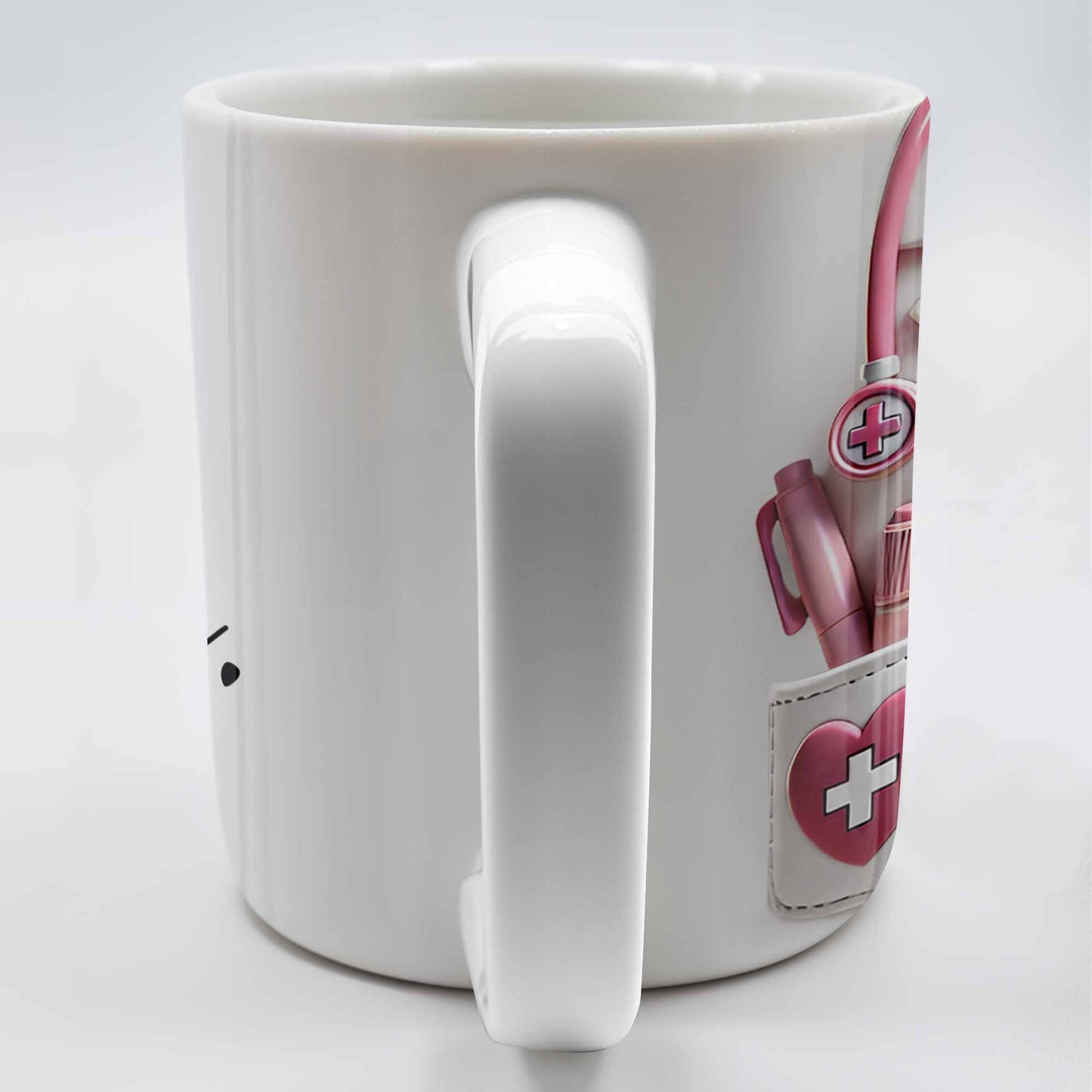 It's Miss Mrs Ms Dr. Actually, Medical Coat and Stethoscope - Personalized Custom Coffee Mug - DOC016_MG