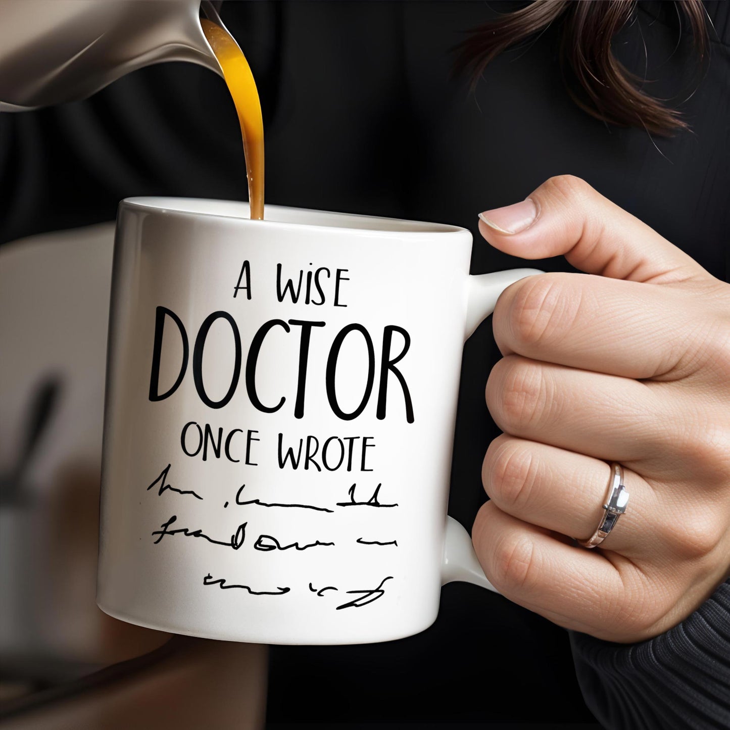 A Wise Doctor Once Wrote, Handwritten Script