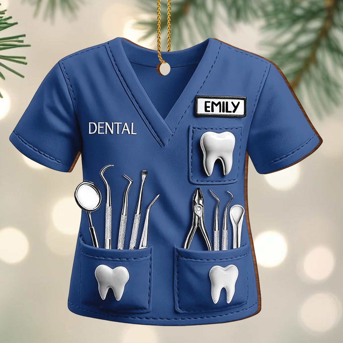 Customize With A Name And Dentistry Tools