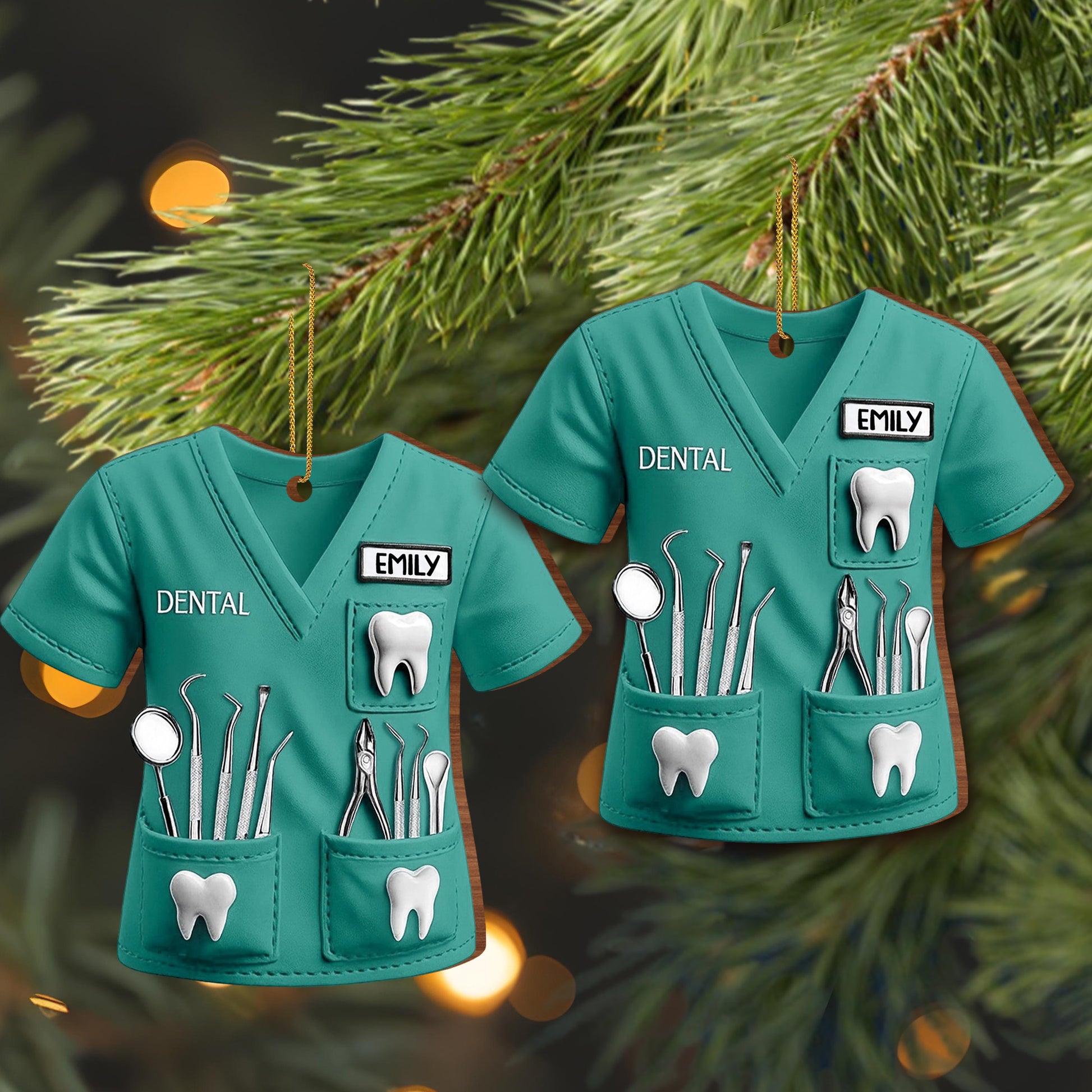 Customize With A Name And Dentistry Tools