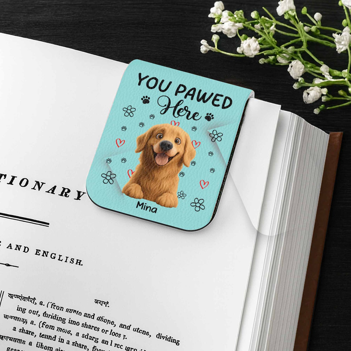You Pawsed Right Here With Dog Illustration