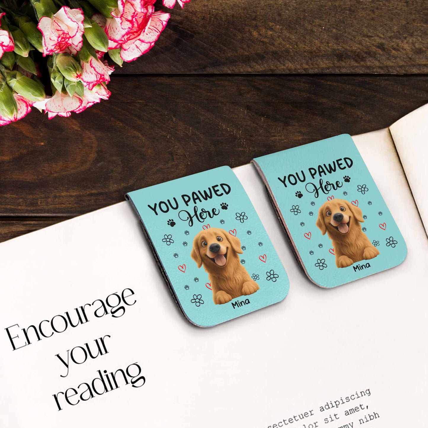 You Pawsed Right Here With Dog Illustration