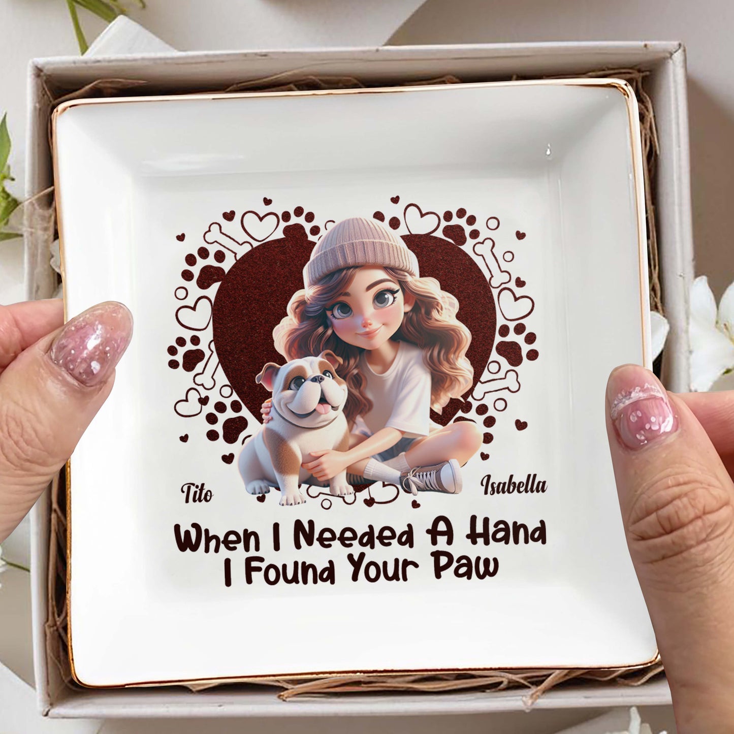 When I Needed A Hand I Found Your Paw With Hearts And Paws