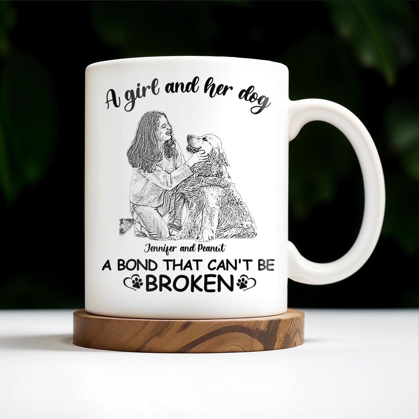 Girl And Dog Bond That Can't Be Broken