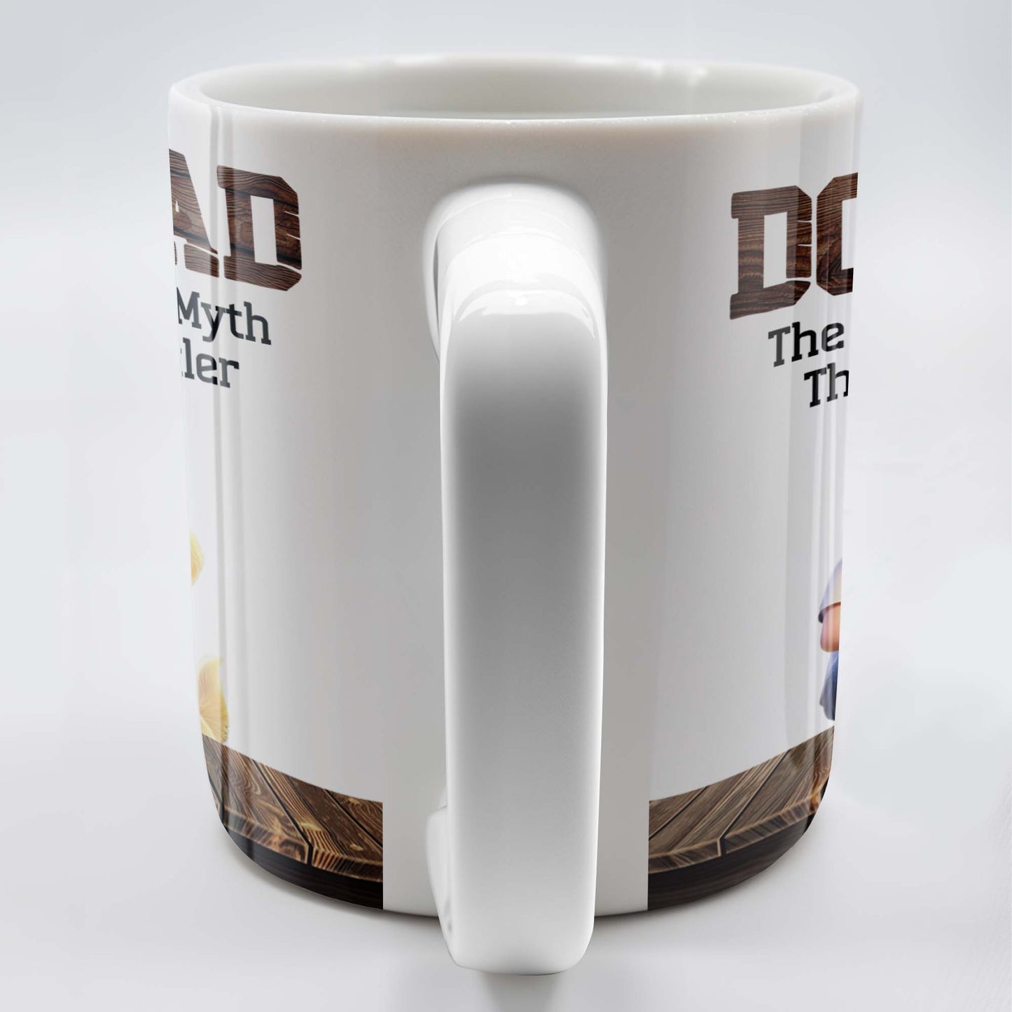 Dog Dad The Man The Myth The Snack Dealer Mug