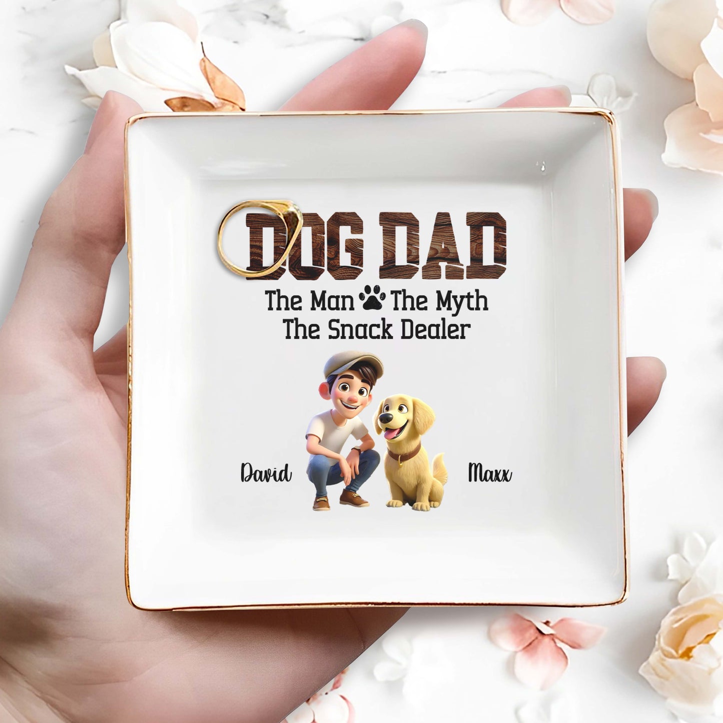 Dog Dad The Man The Myth The Snack Dealer