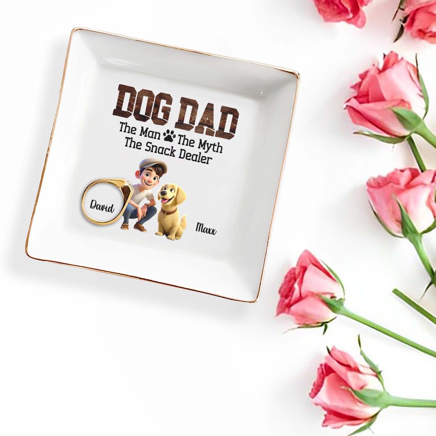 Dog Dad The Man The Myth The Snack Dealer