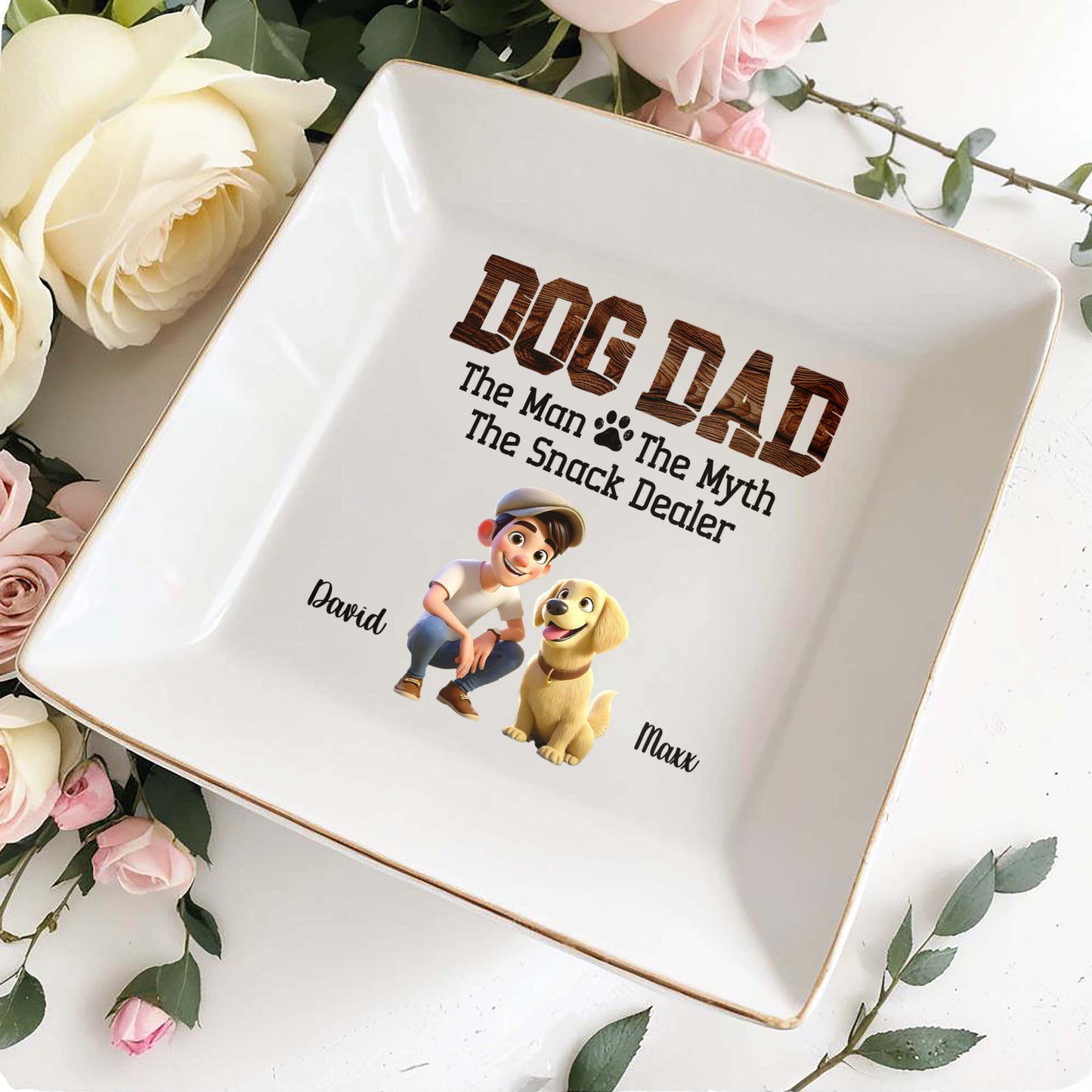 Dog Dad The Man The Myth The Snack Dealer