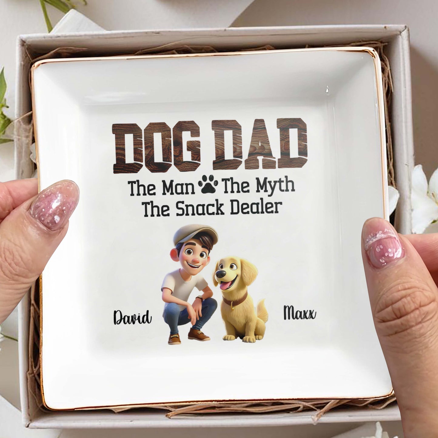 Dog Dad The Man The Myth The Snack Dealer