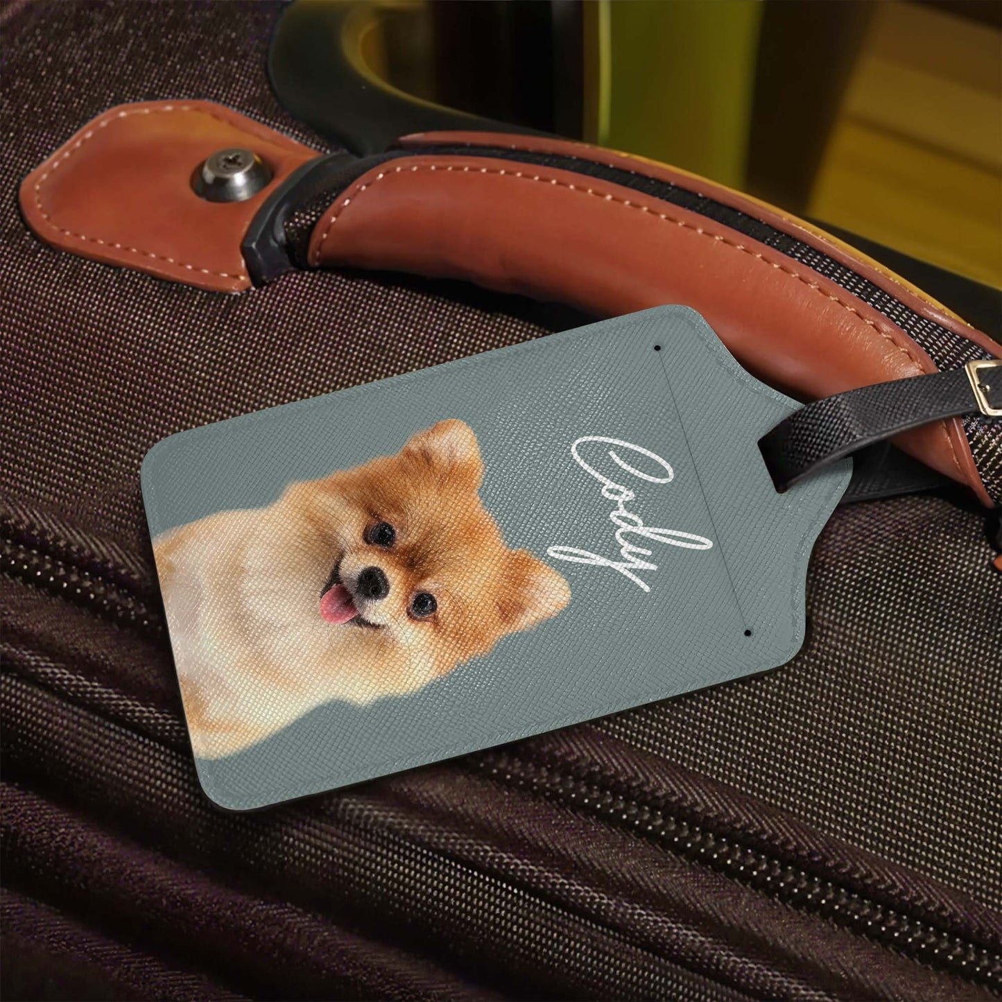 Cody Dog Custom Luggage Tag