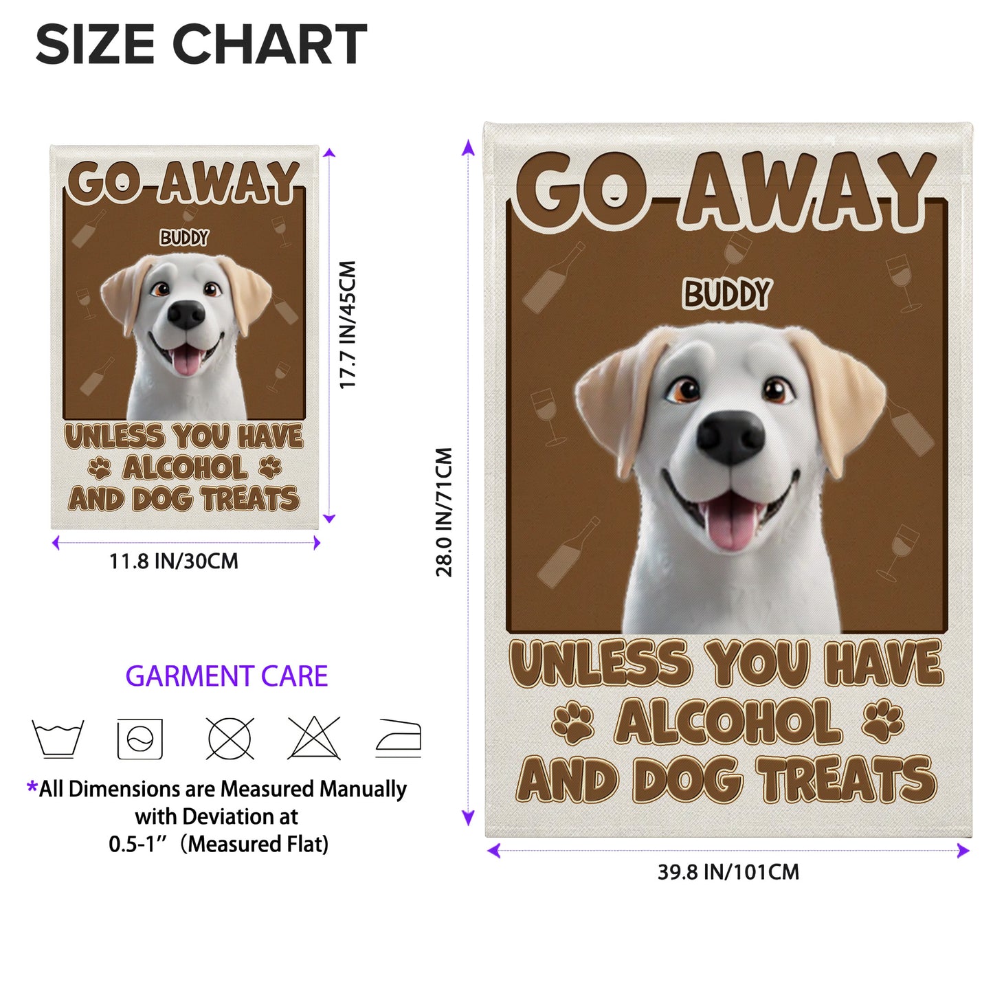 Go Away Buddy Unless You Have Alcohol And Dog Treats, Dog And Paws