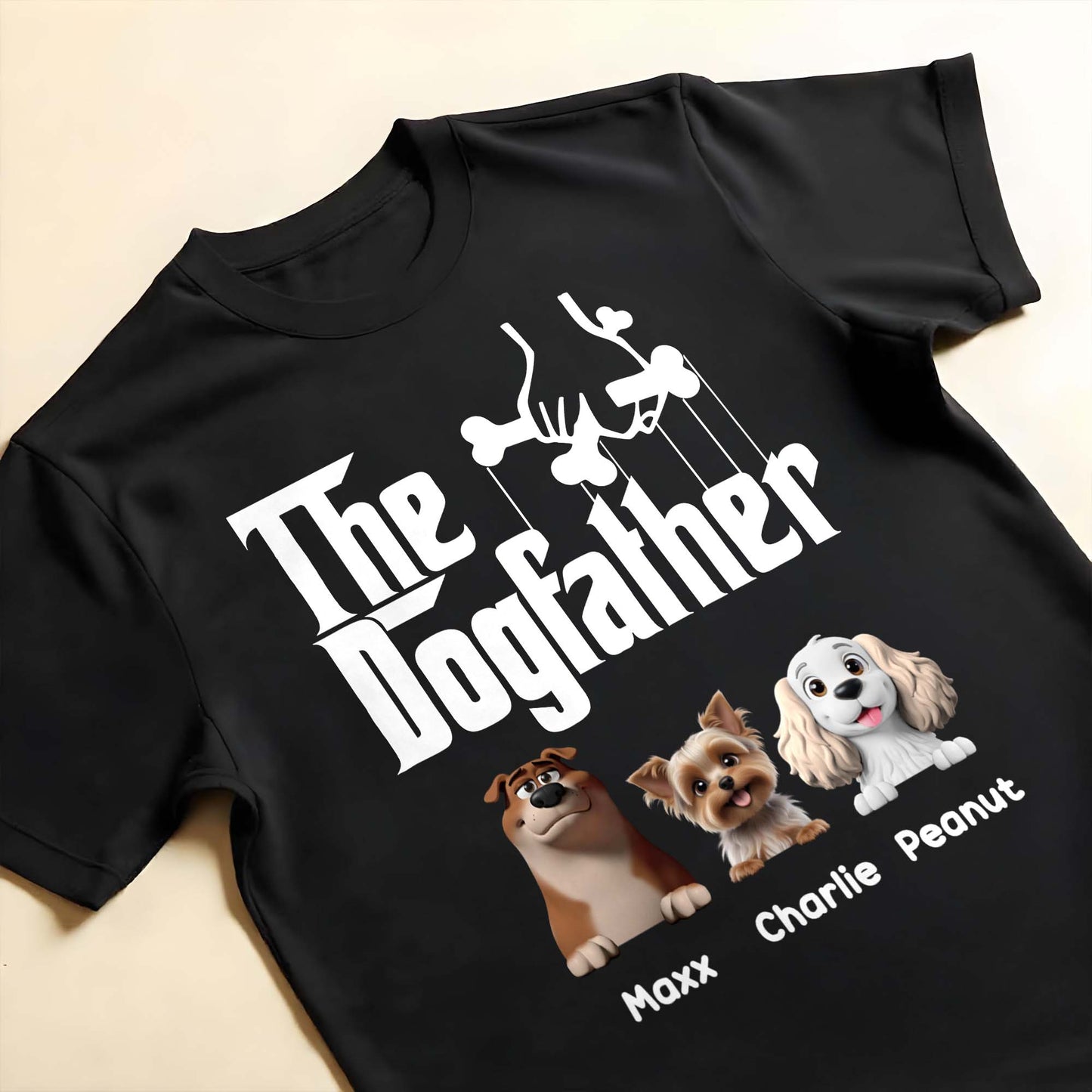 The Dogfather With Dogs and Bone