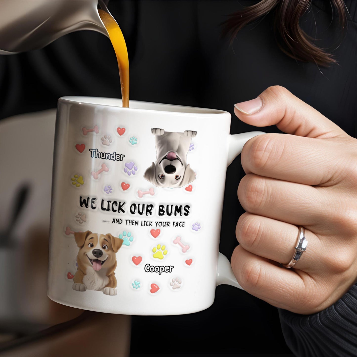 We Lick Our Bums And Then Lick Your Face, Dogs and Paws
