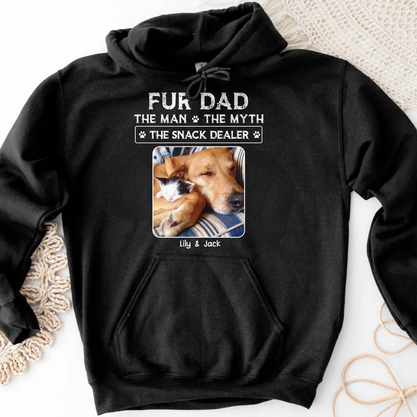 Fur Dad The Man The Myth The Snack Dealer