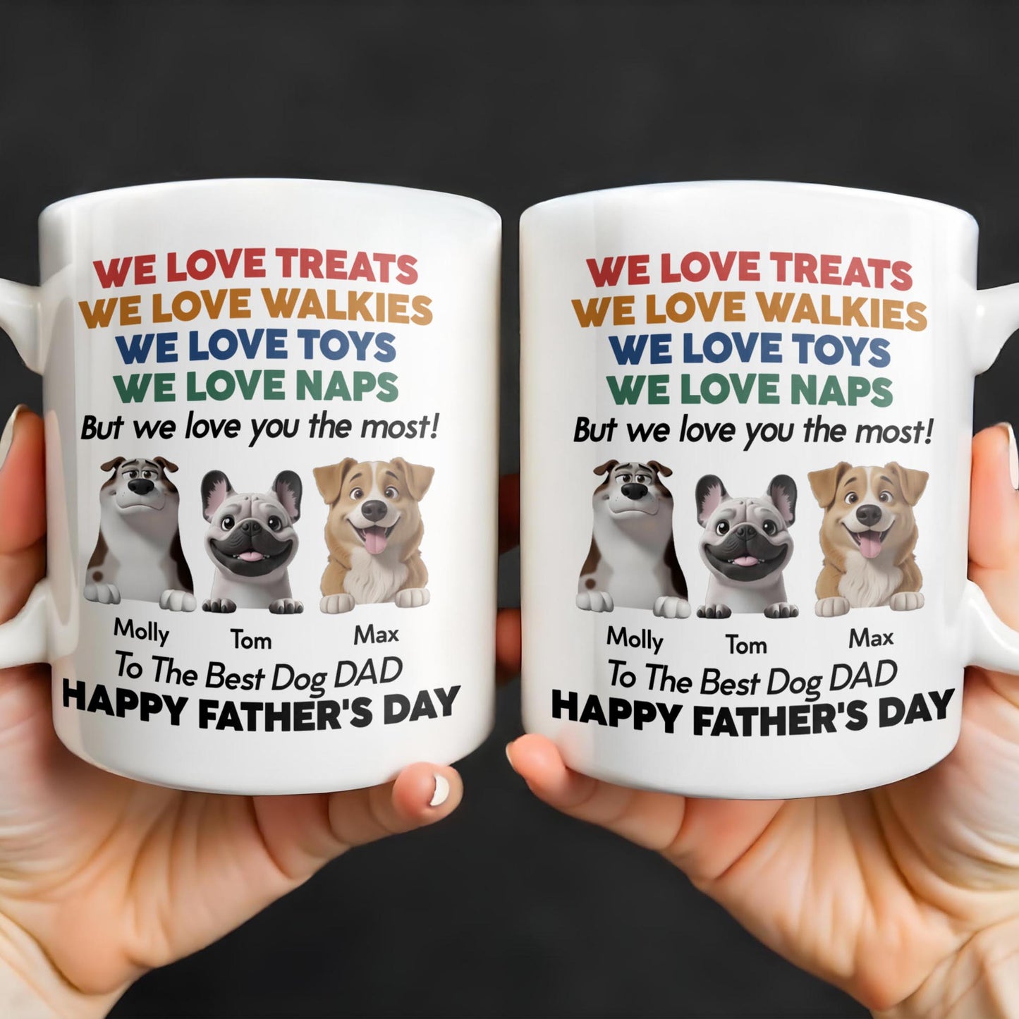 We Love Treats We Love Walkies, Dogs