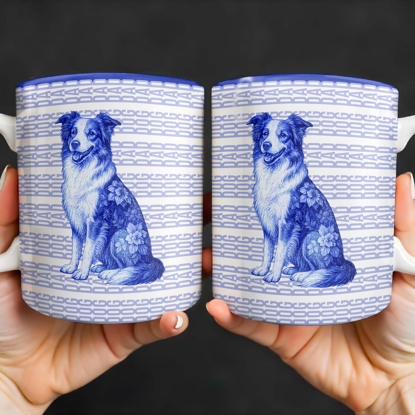 A Connection That Lasts Forever With Dog And Flowers