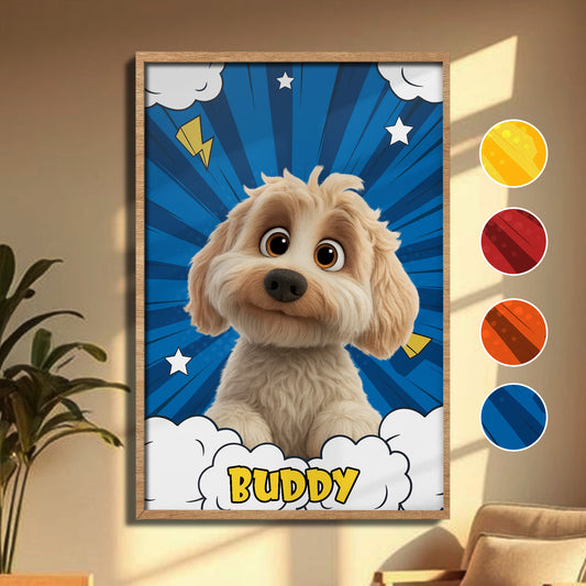 Celebrate Your Cherished Pet With A Comic Style Portrait