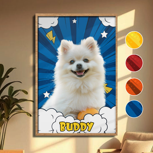 Celebrate Your Furry Friend With This Cheerful Poster