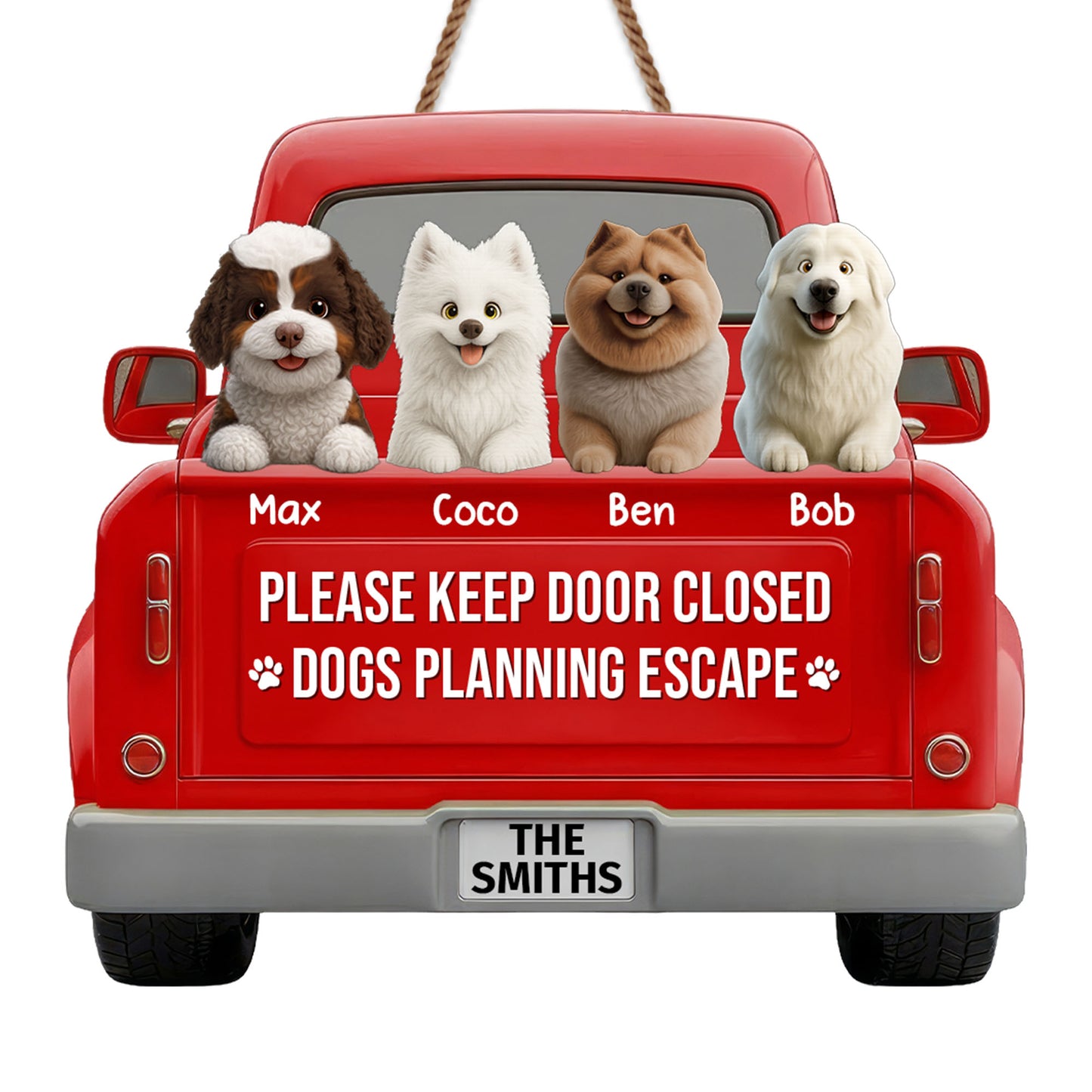 Please Keep Door Closed Dogs Planning Escape