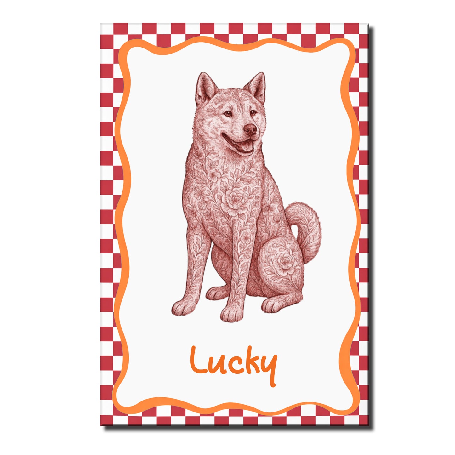 Celebrate Your Beloved Pet With Floral Tribute Dog Design