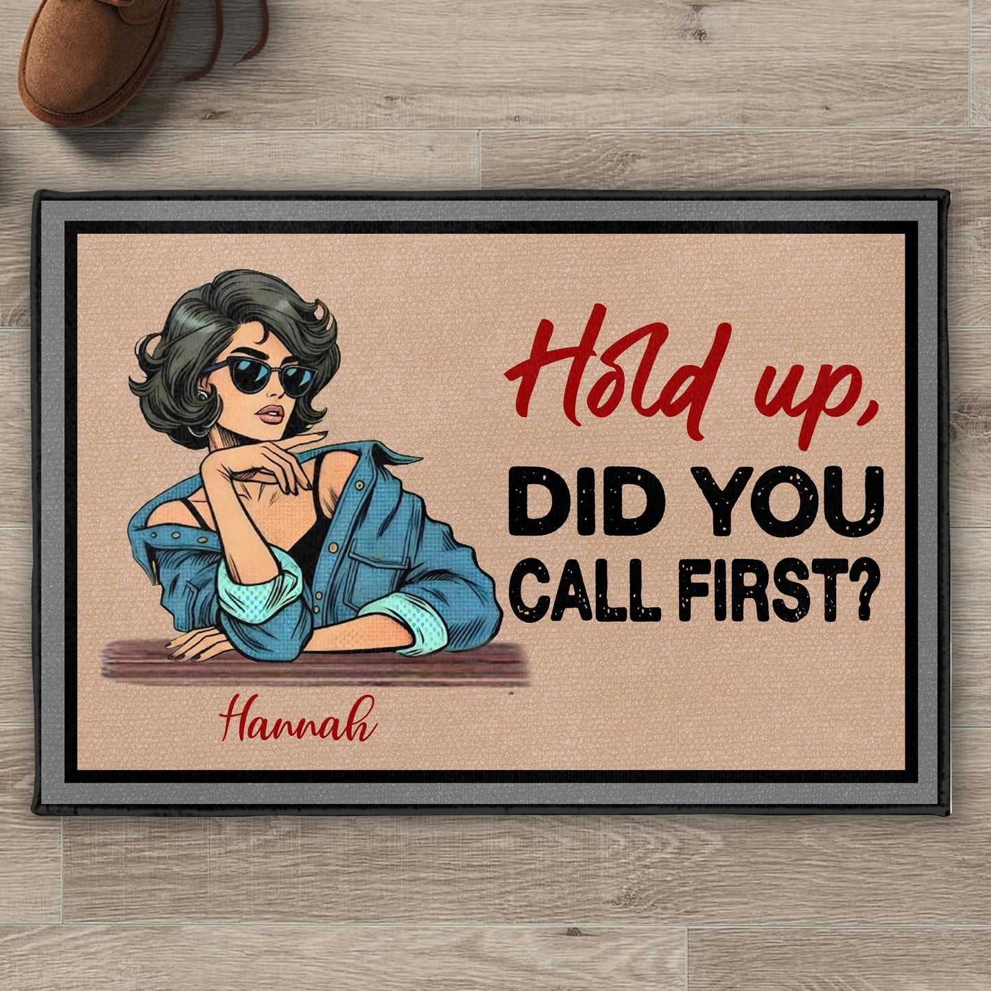 Hold Up, Did You Call First? With Chic Woman Design