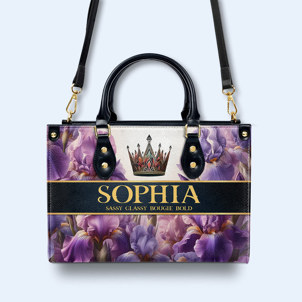 Sassy Classy Bougie Bold Crown And Flowers