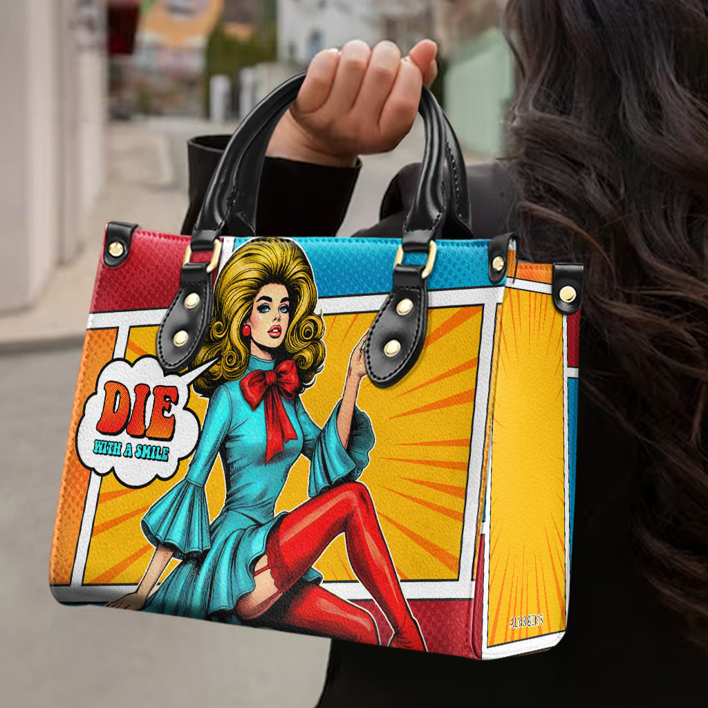 Die With A Smile Comic Style Pop Art