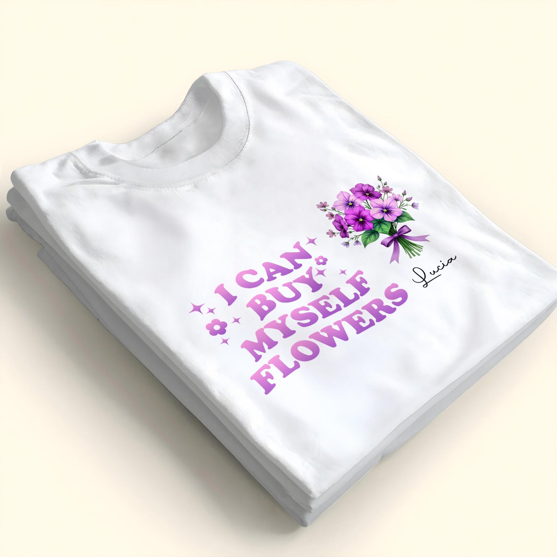 I Can Buy Myself Flowers, Bouquet Design