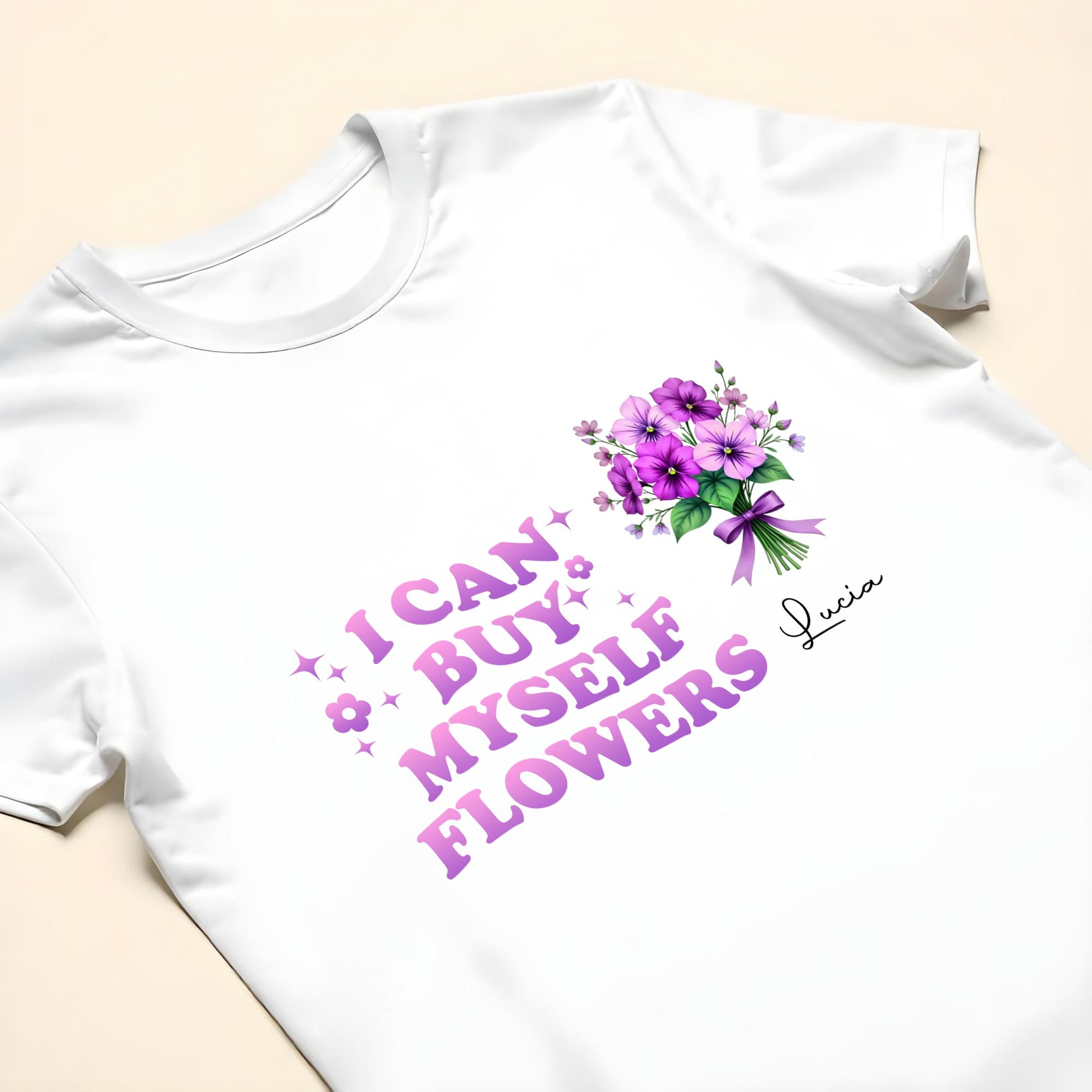 I Can Buy Myself Flowers, Bouquet Design