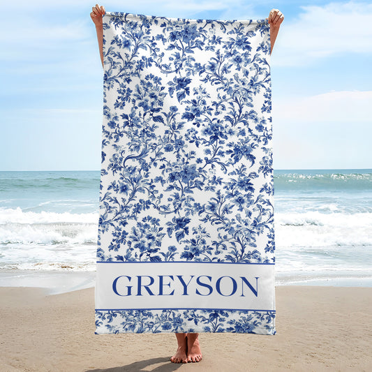 Beautiful Blue Floral Design Perfect For Any Occasion