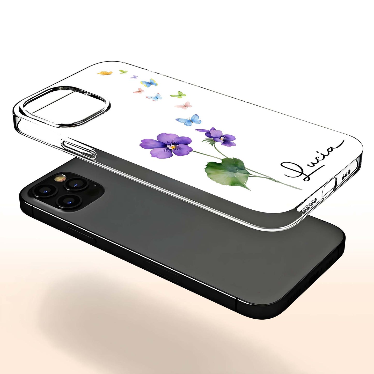 Beautiful Flowers And Butterflies Design