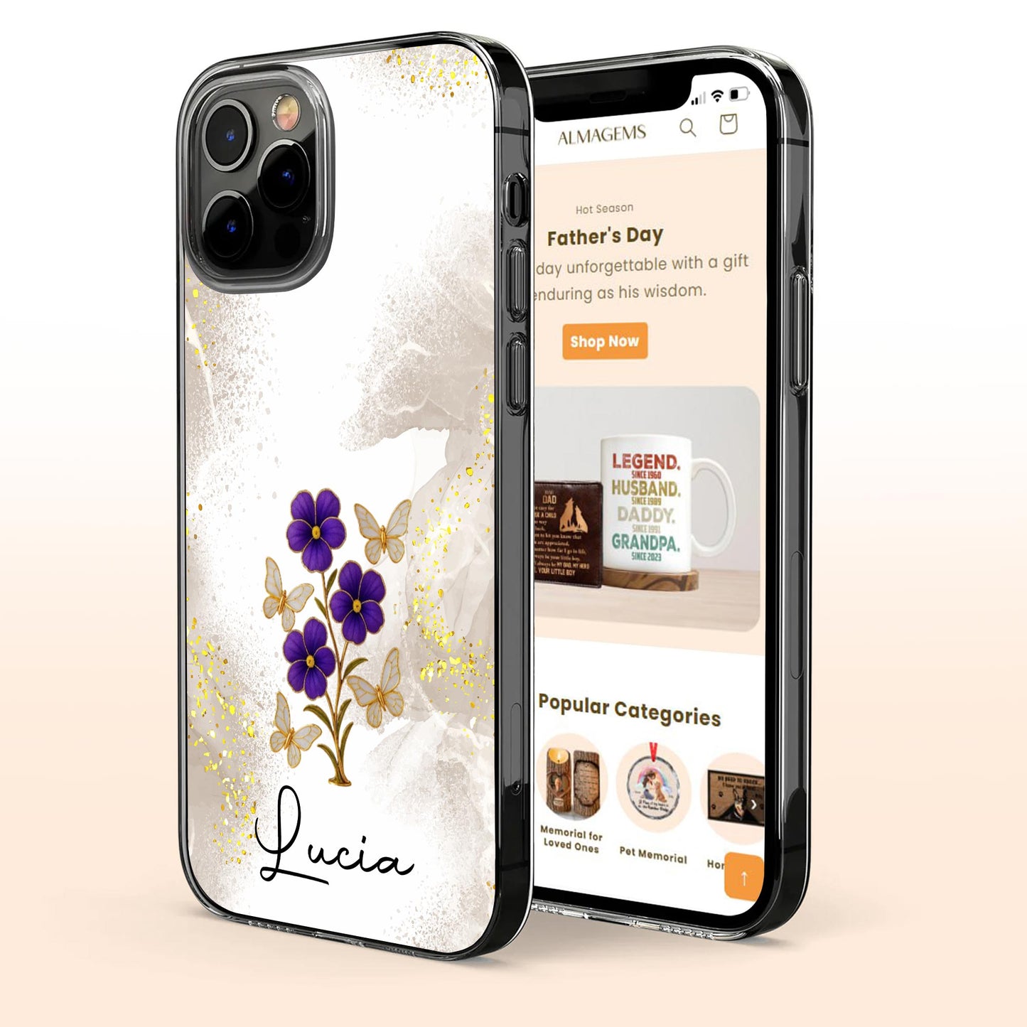 Beautiful Floral and Butterfly Design