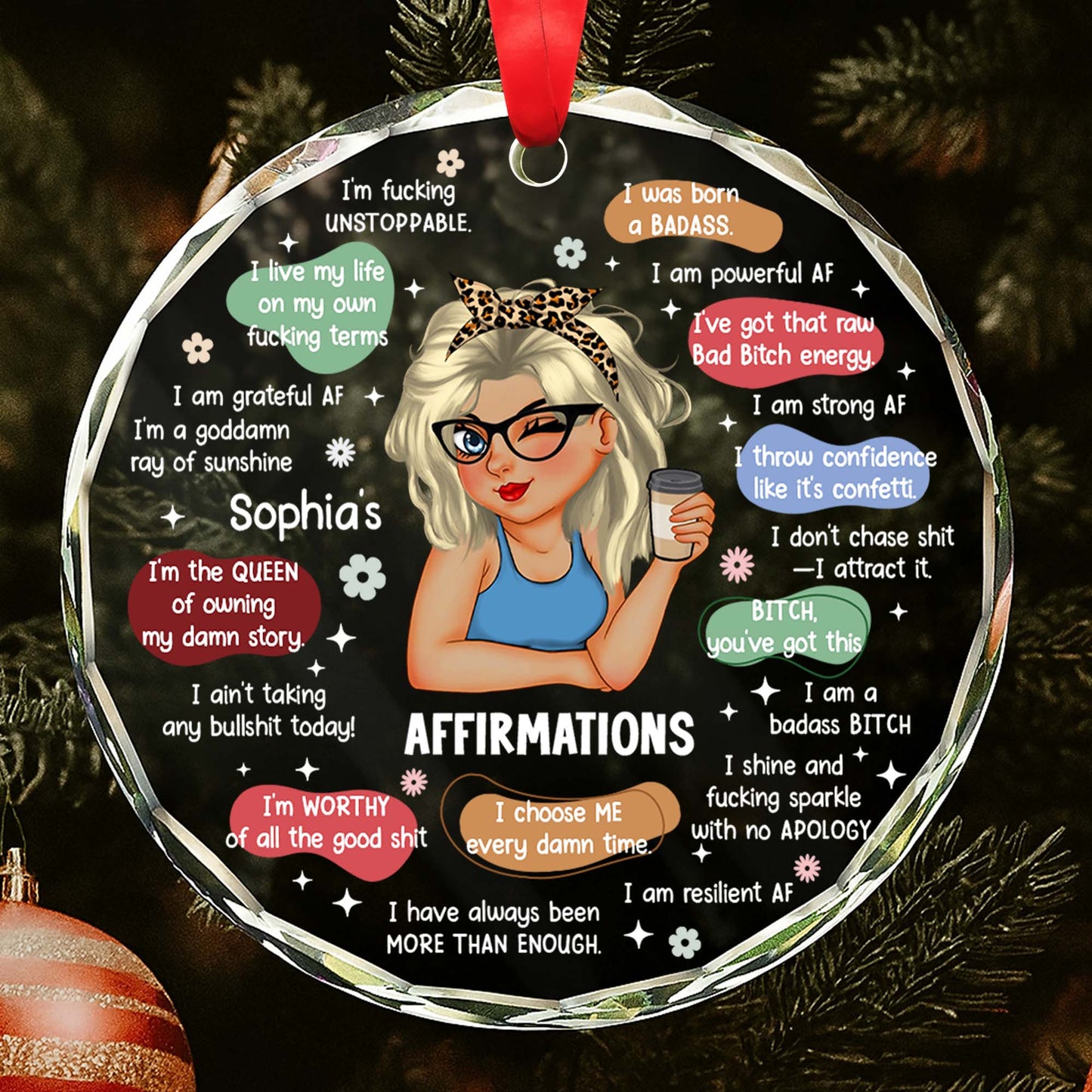Affirmations For Every Day, Independent Woman With Coffee