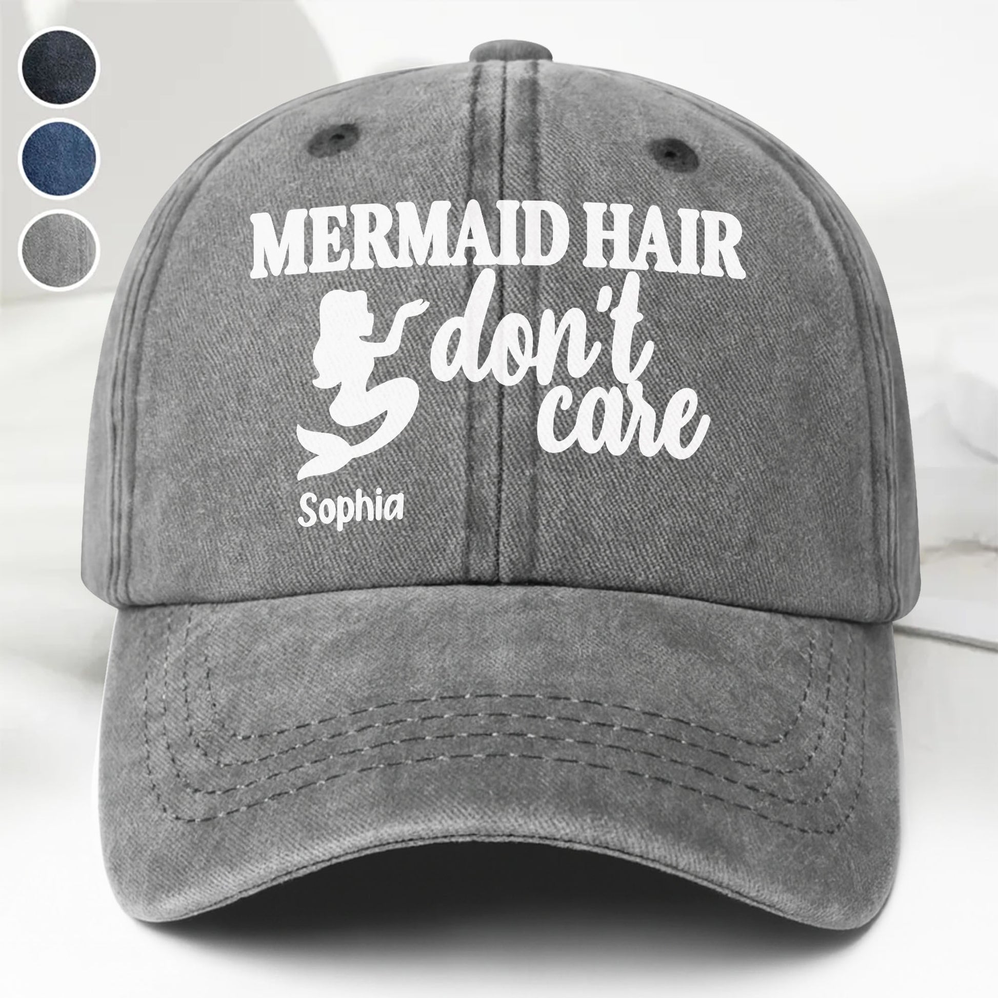 Mermaid Hair Don't Care Cap