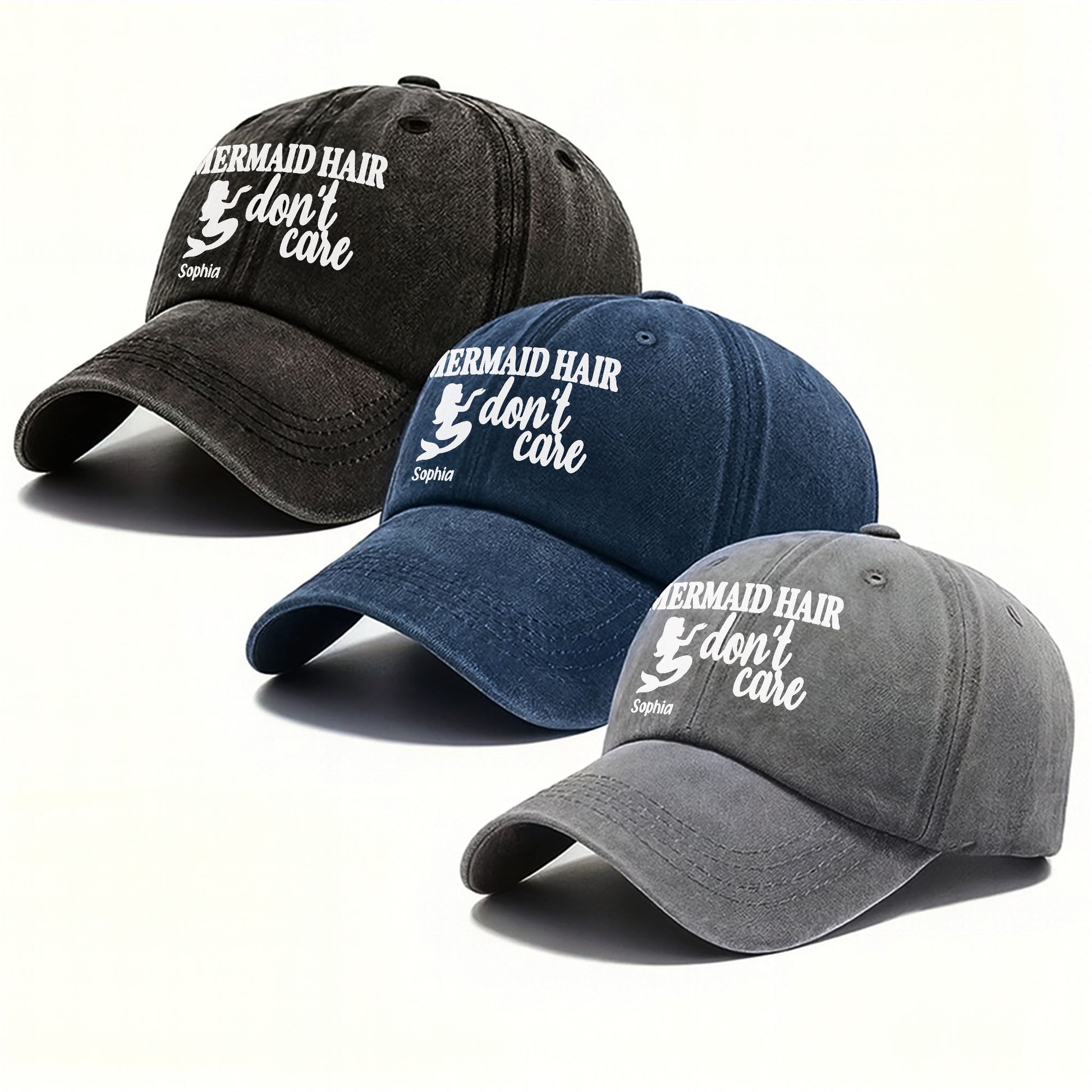 Mermaid Hair Don't Care Cap