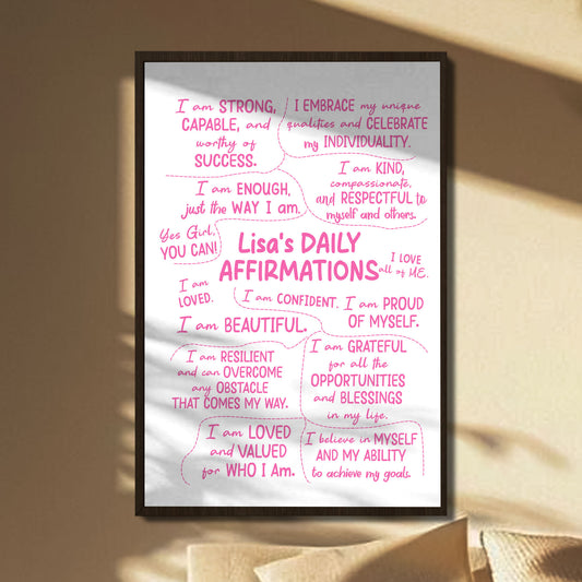 Lisa's Daily Affirmations, Embrace Individuality And Beauty