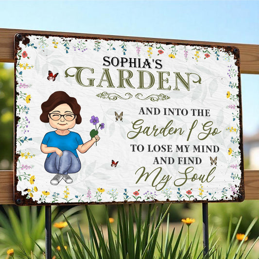 Sophia's Garden And Into The Garden I Go, Flowers and Butterflies