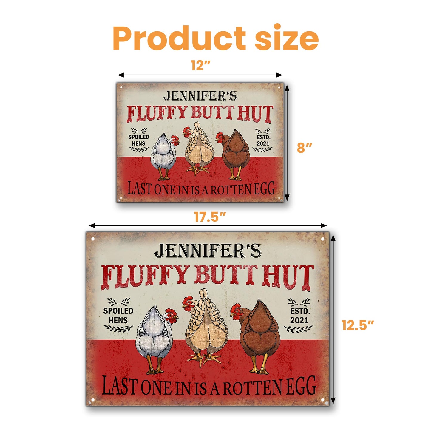Fluffy Butt Hut Spoiled Hens Last One In Is A Rotten Egg, Chickens And Eggs