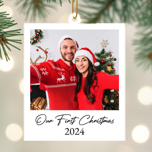 Our First Christmas Together Celebration Ornament